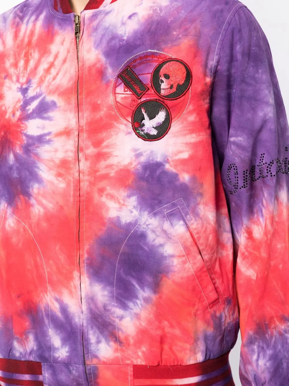 Stain Shade tiedye Bomber Jacket Farfetch