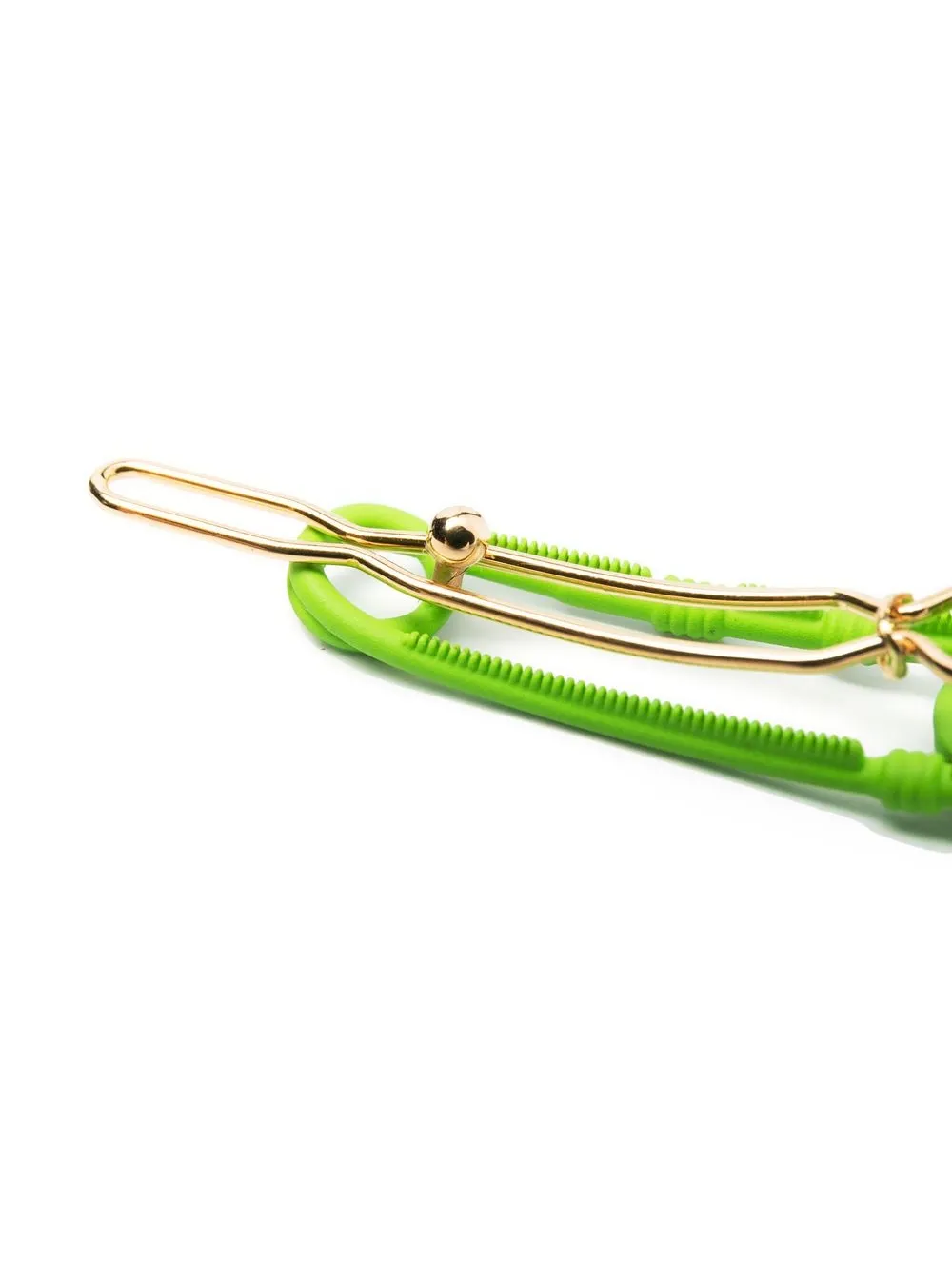 Versace Kids Haarclip verfraaid met Medusa - Groen