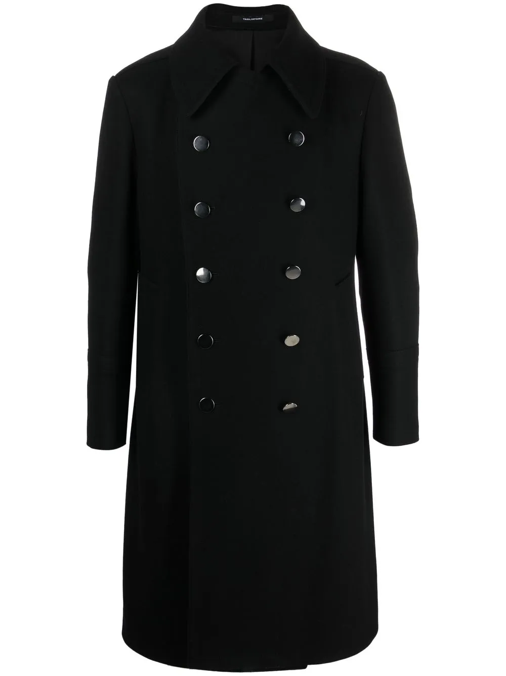 

Tagliatore double-breasted wool coat - Black