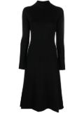 JOSEPH long-sleeve midi dress - Black