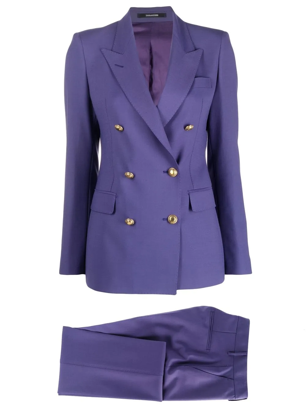 

Tagliatore double-breasted trouser suit - Purple