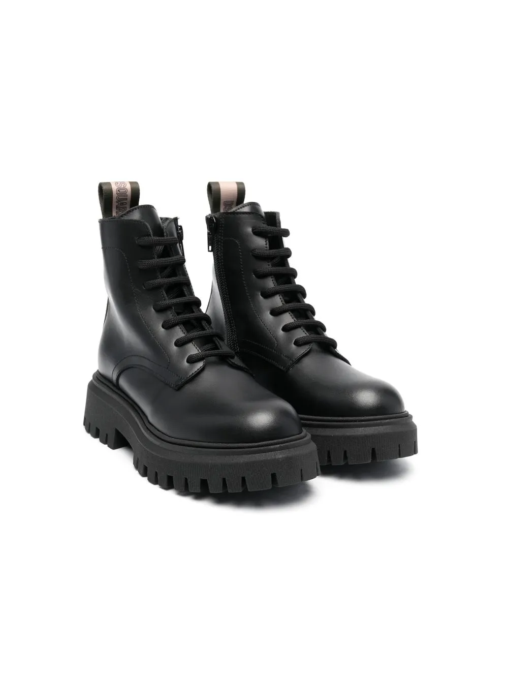 

Dsquared2 Kids botines con suela gruesa - Negro