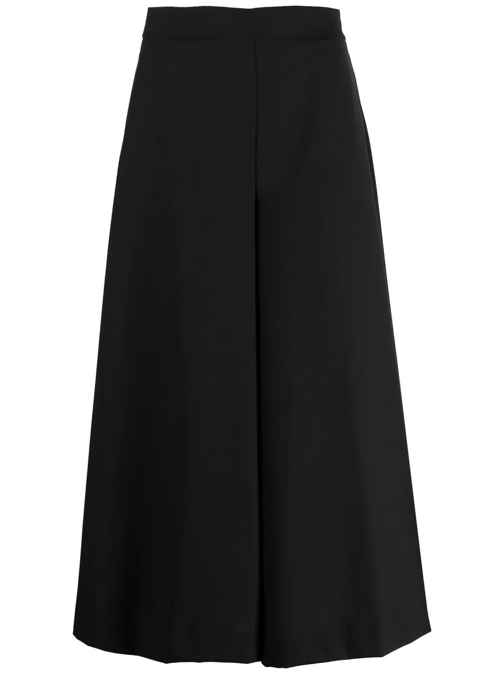 

Semicouture culottes anchos estilo capri - Negro