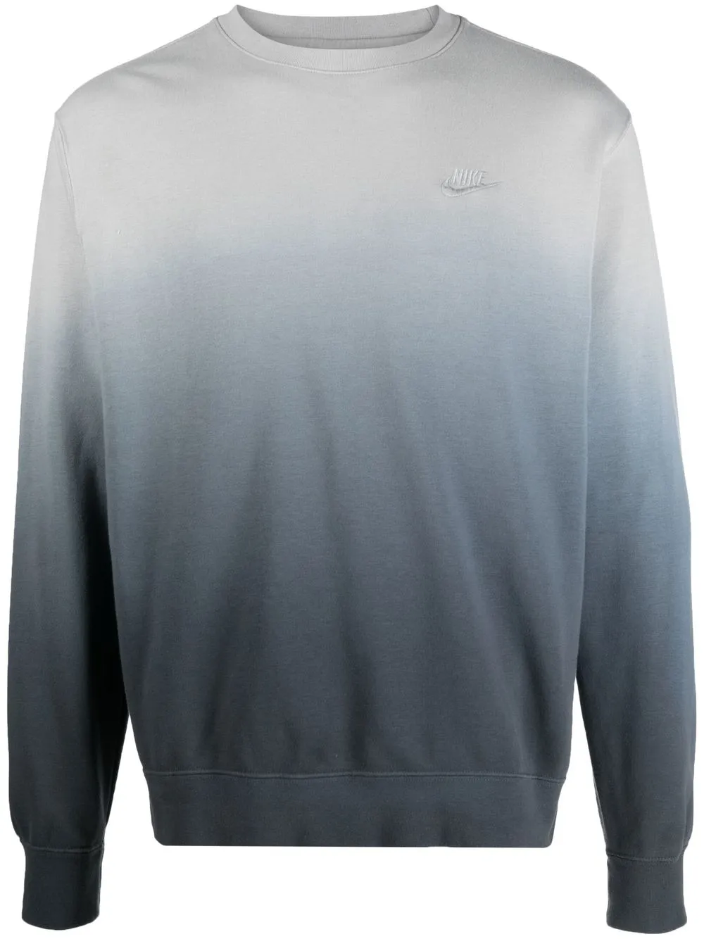 

Nike faded-effect round-neck sweatshirt - Grey