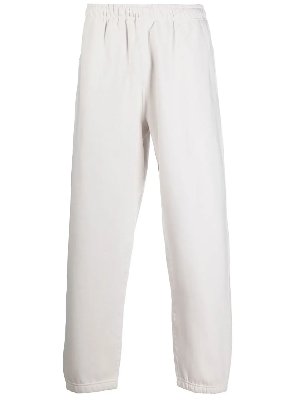 

Nike elasticated-waistband cotton track pants - White