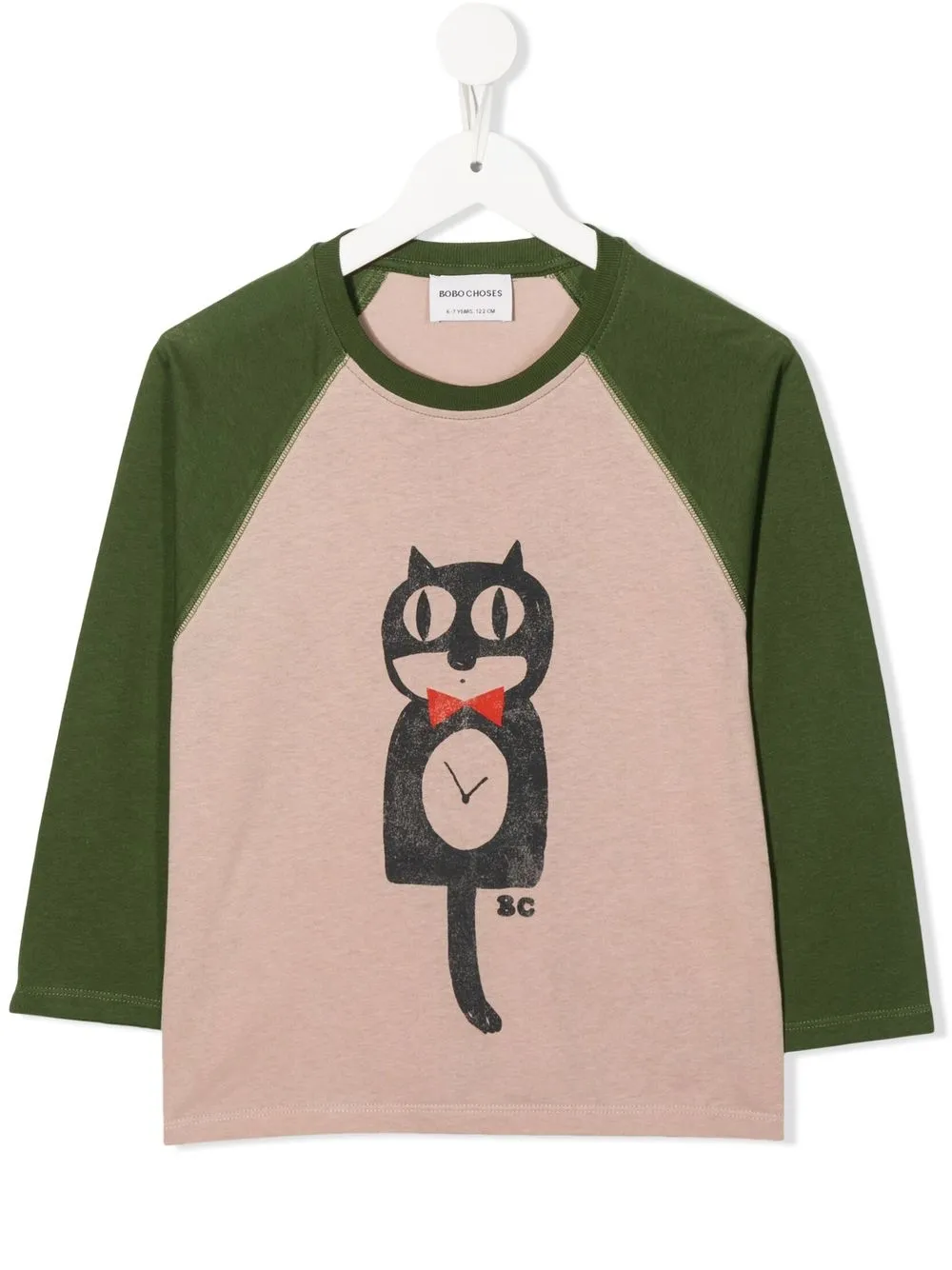 

Bobo Choses playera Cat O'Clock - Neutro