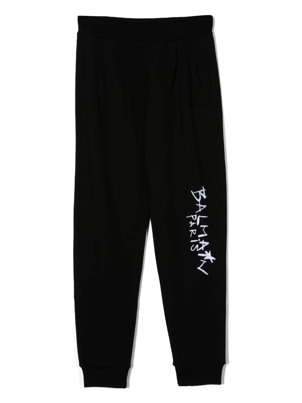 

Balmain Kids TEEN logo-print track pants - Black