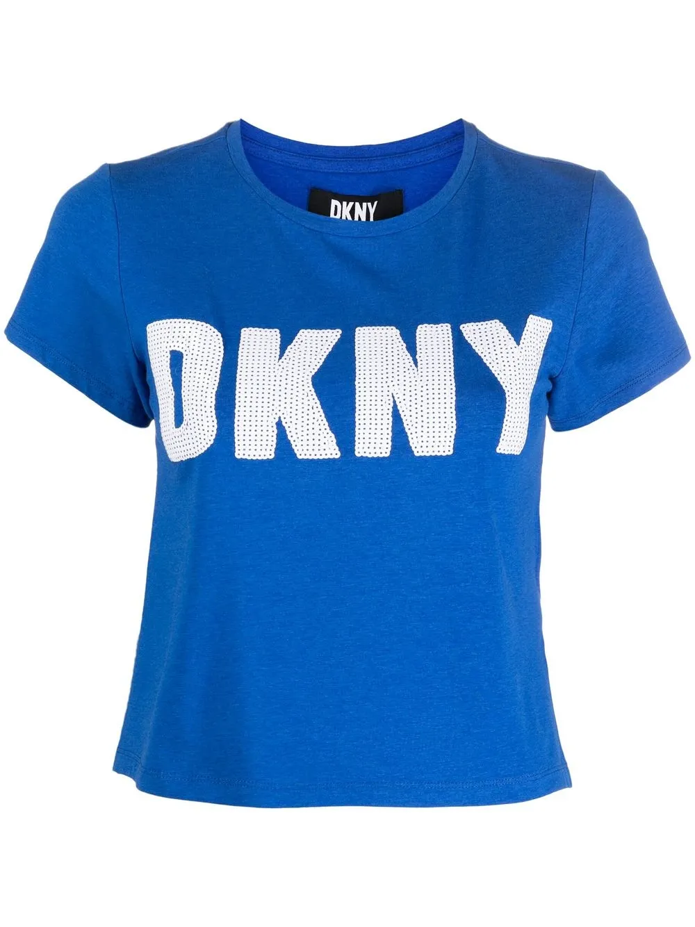 

DKNY playera con logo y detalles - Azul