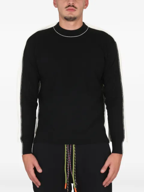 AMBUSH colour-block crew-neck sweater