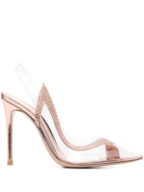 Gianvito Rossi Hortensia 105mm slingback pumps Women