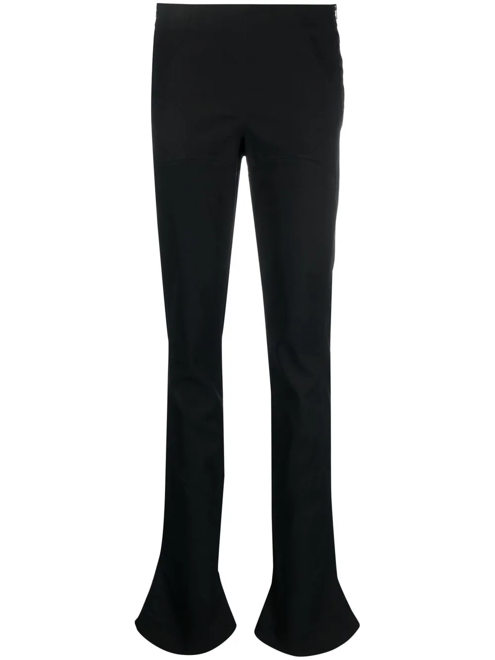 

Gucci Pre-Owned pantalones skinny con dobladillo acampanado 2000 - Negro