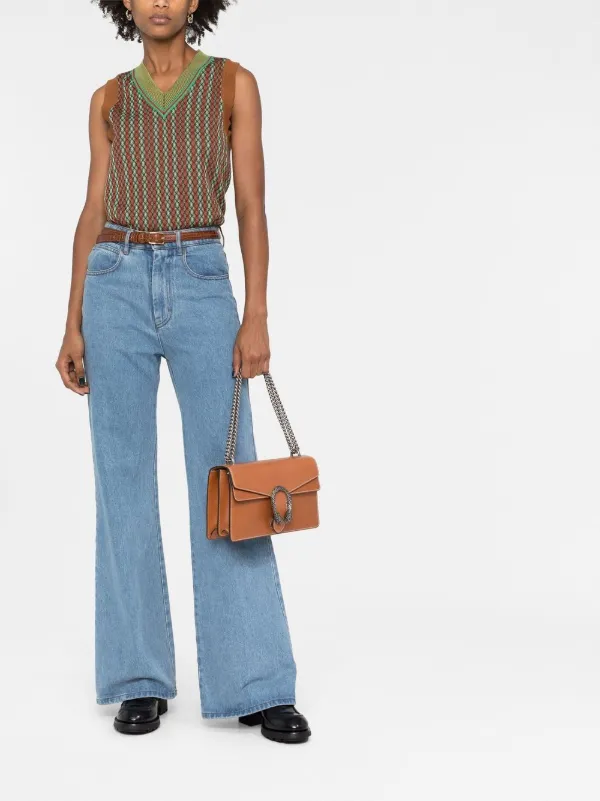 Gucci ディオニュソス ショルダーバッグ S | ブラウン | FARFETCH JP