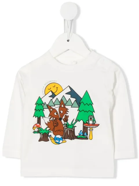 Stella McCartney Kids graphic-print top