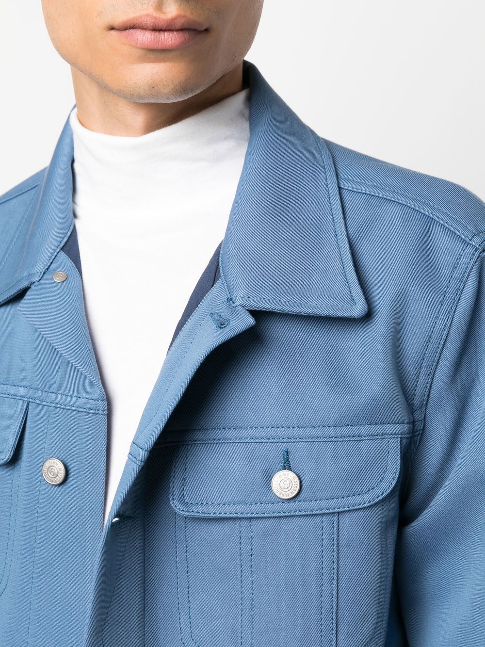 MM6 Maison Margiela button-down denim jacket Women