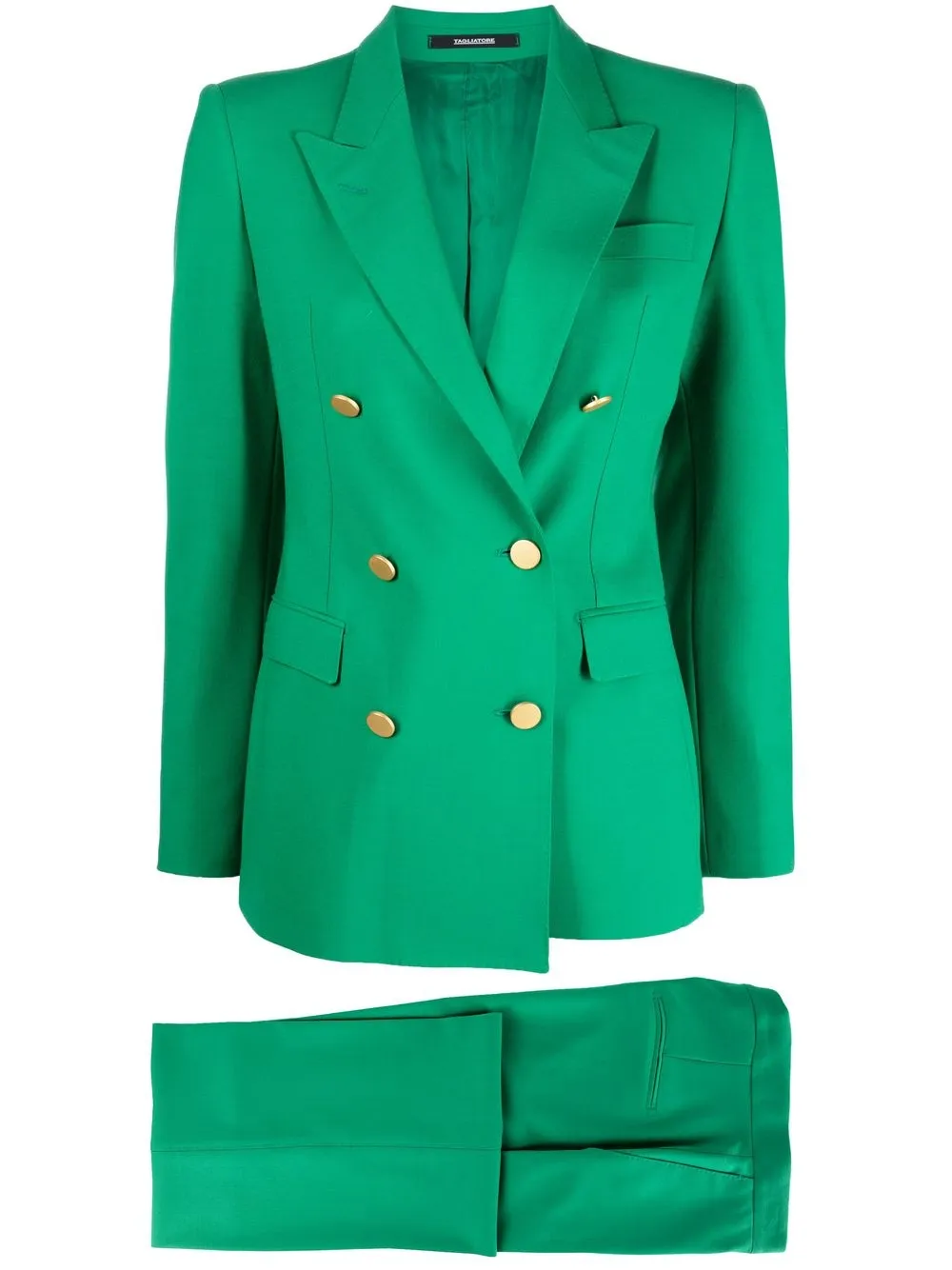 

Tagliatore blazer con doble botonadura - Verde