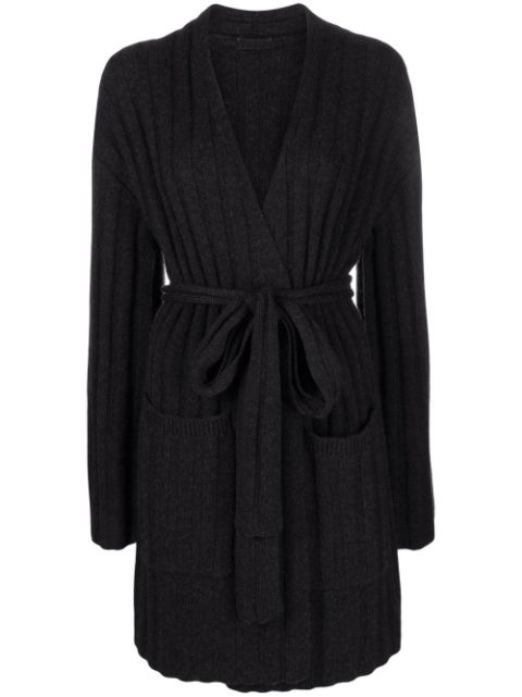 JOSEPH tie-waist cashmere cardigan