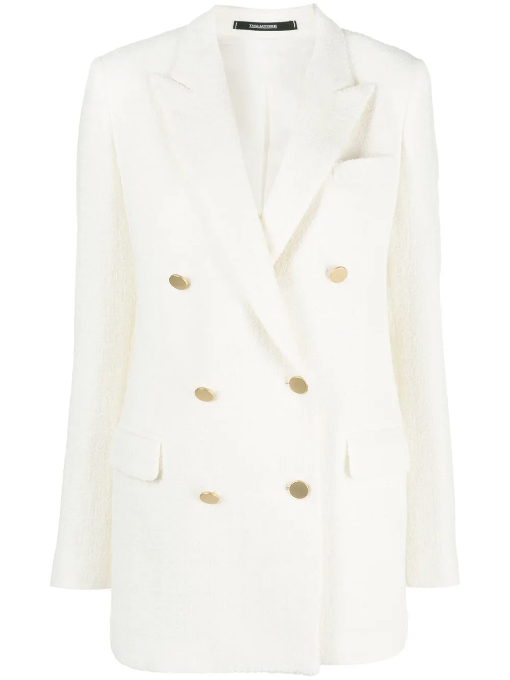 

Tagliatore double-breasted fitted blazer - Neutrals