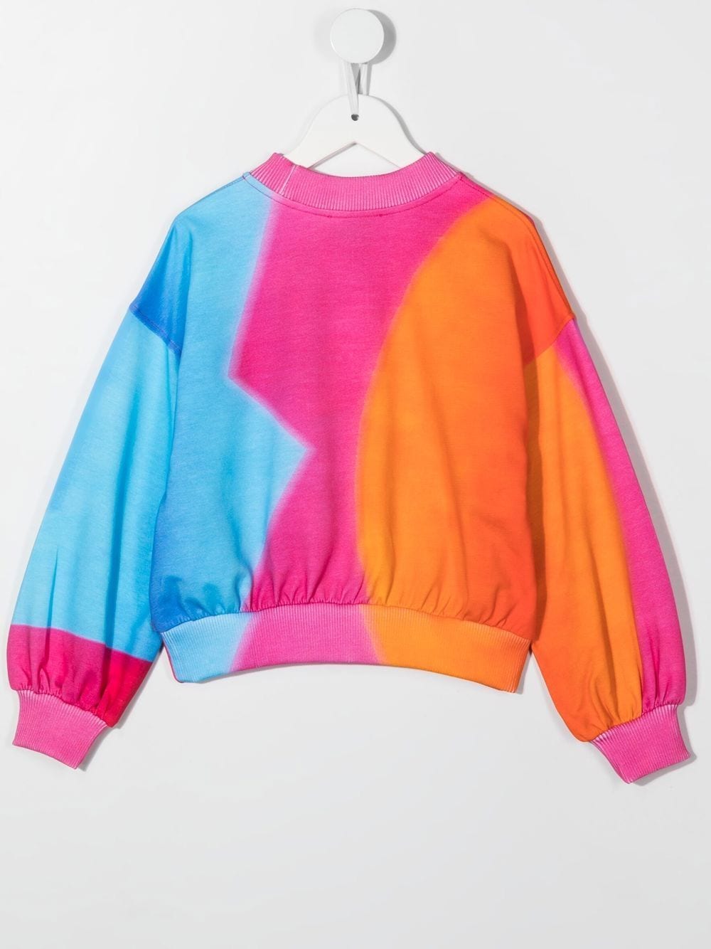 Moschino Kids Sweater met tie-dye print - Roze