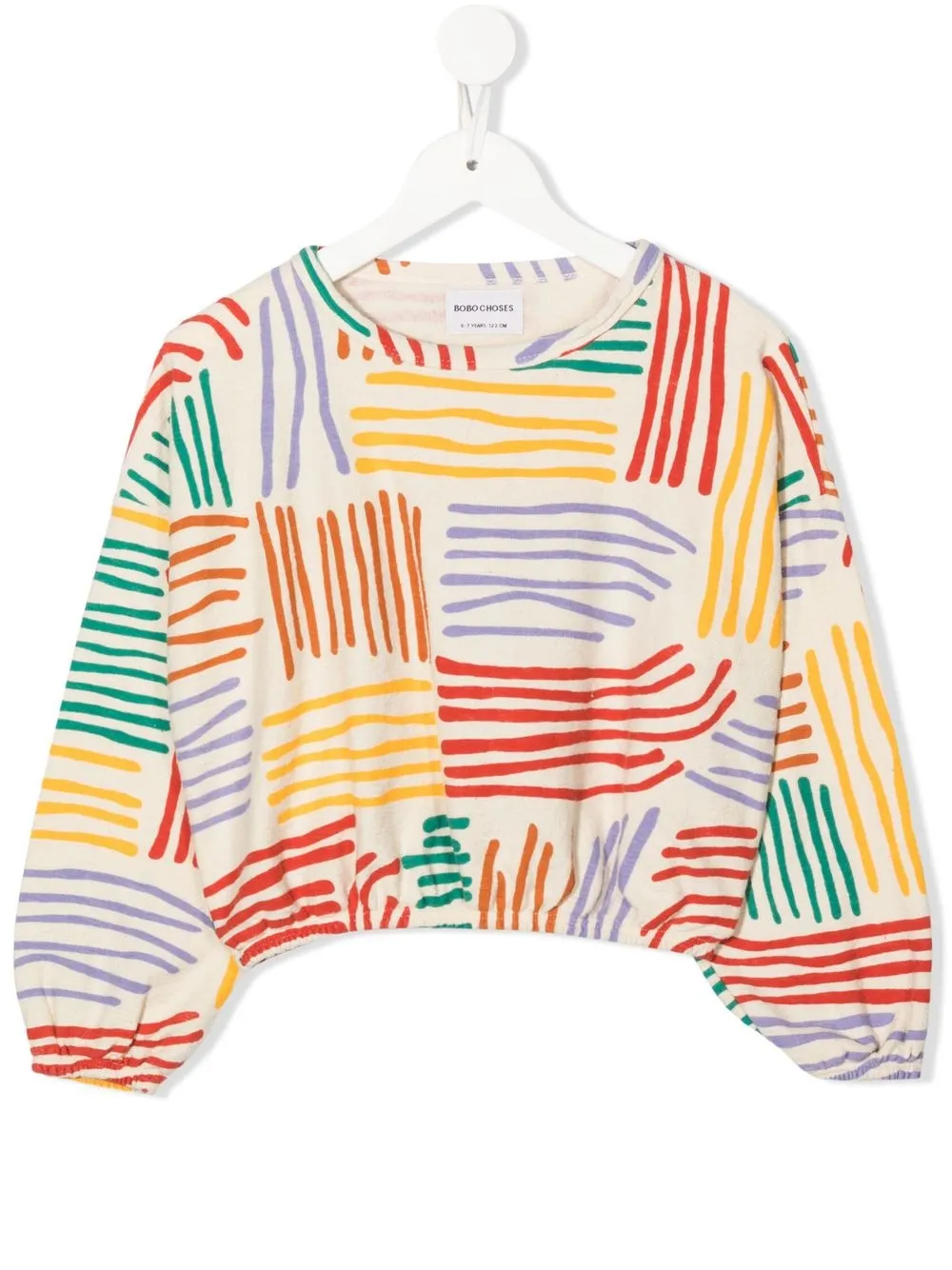 

Bobo Choses sudadera Crazy Lines - Neutro