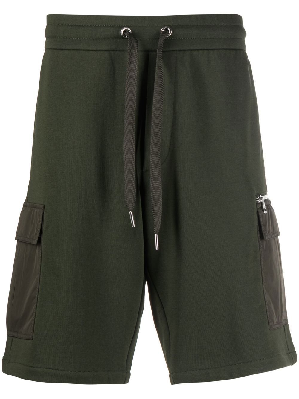 

Moncler shorts deportivos con parche del logo - Verde