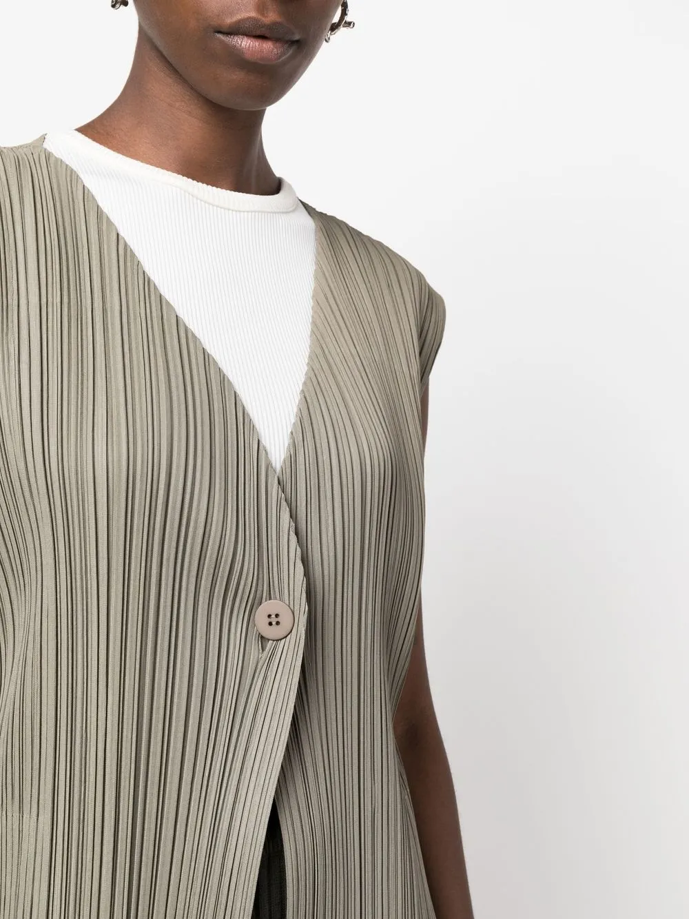 Pleats Please Issey Miyake プリーツ シングルコート - Farfetch