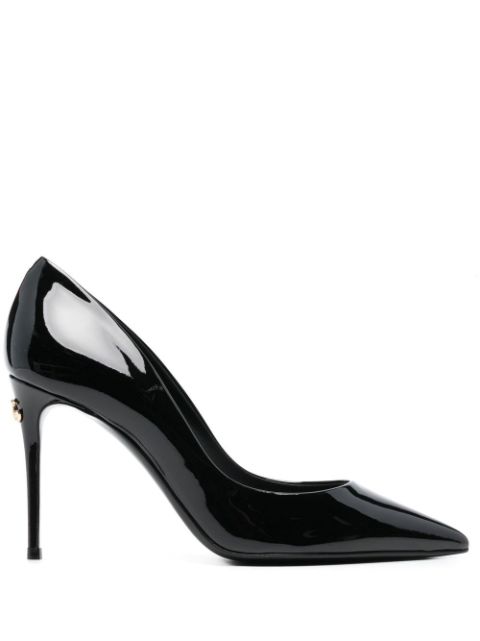 Dolce & Gabbana Cardinale 90mm patent leather pumps Women