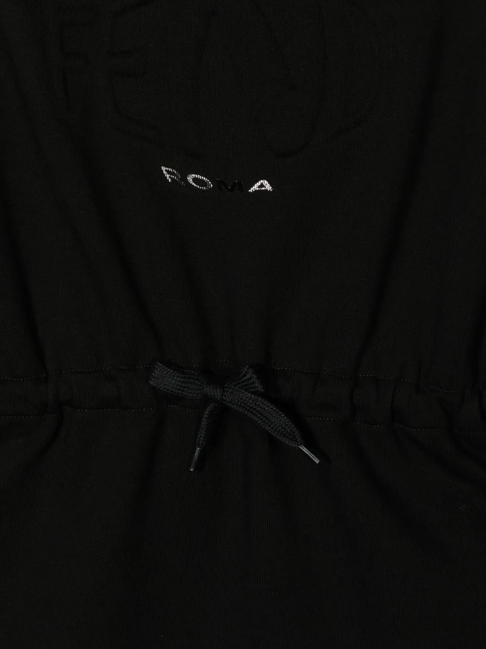Fendi Kids Hoodie met logo Zwart
