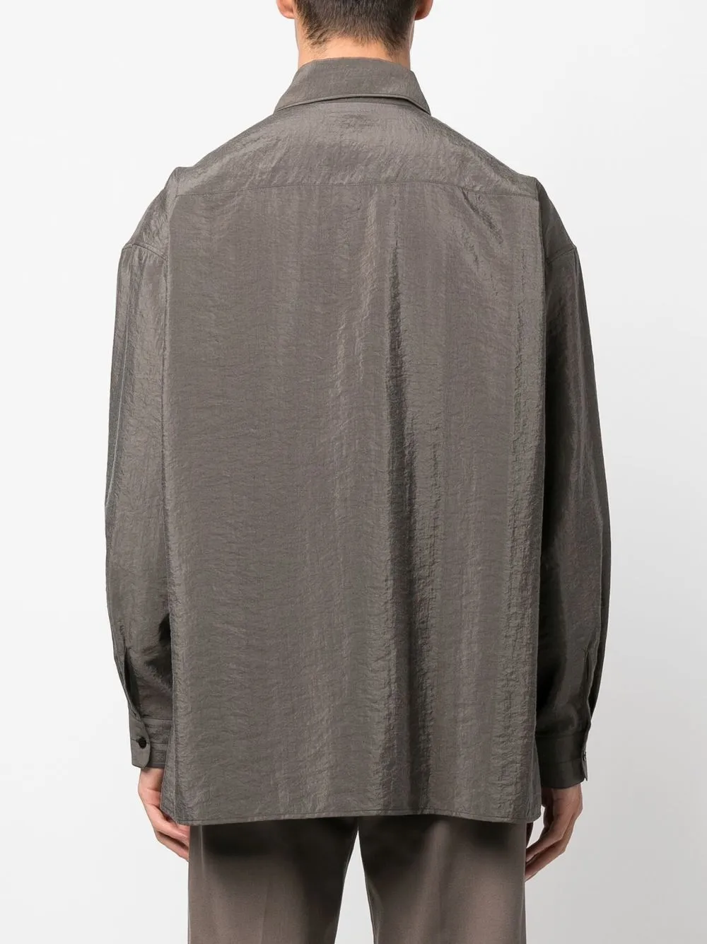 르메르 실크 혼방 텍스처 셔츠 SH305LF208