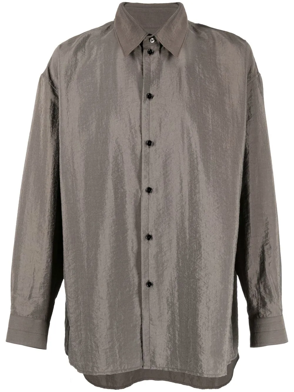 

Lemaire camisa texturizada - Marrón