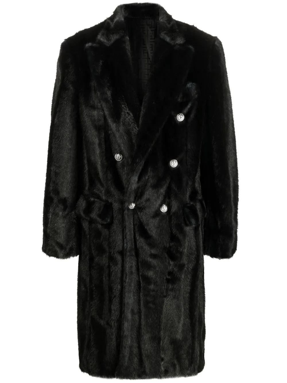 

Balmain abrigo con doble botonadura - 9PB BLACK