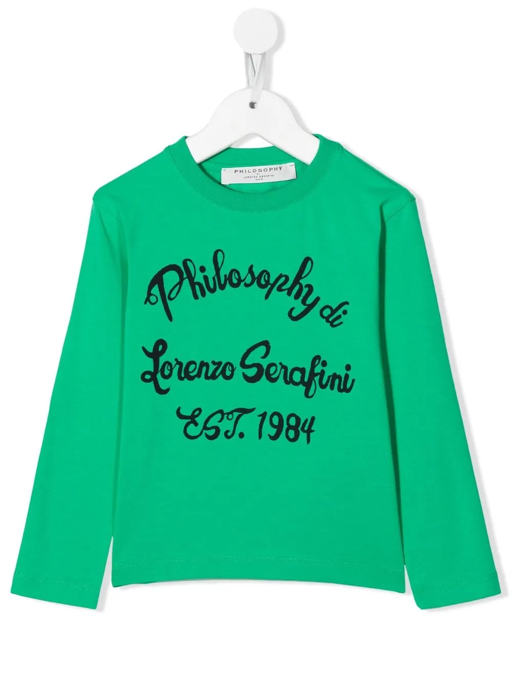 

Philosophy Di Lorenzo Serafini Kids sudadera con logo estampado - Verde