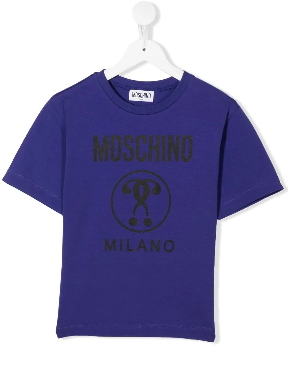 

Moschino Kids logo-print T-shirt - Purple