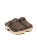 Pèpè platform clog sandals - Brown