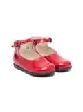 Pèpè patent ankle-strap ballerina shoes - Red