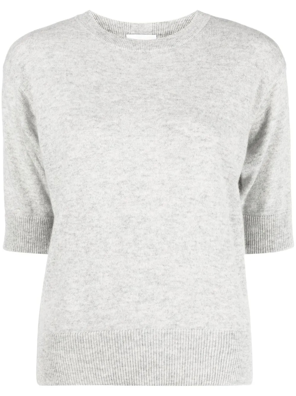 

Allude suéter de cachemira con cuello redondo - Gris