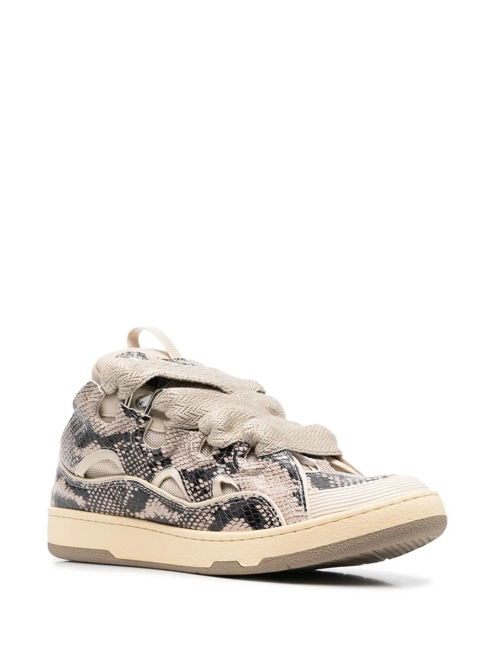 Lanvin Curb low-top sneakers - Beige