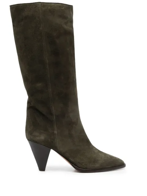 ISABEL MARANT Rouxy suede knee-high boots