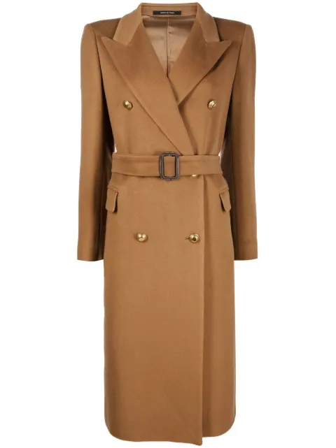 Tagliatore Jole double-breasted trench coat
