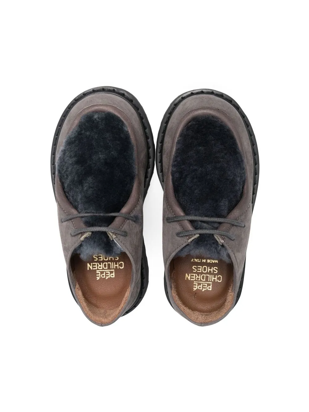 Pèpè Schnürschuhe mit Shearling | Budapester | Image 3