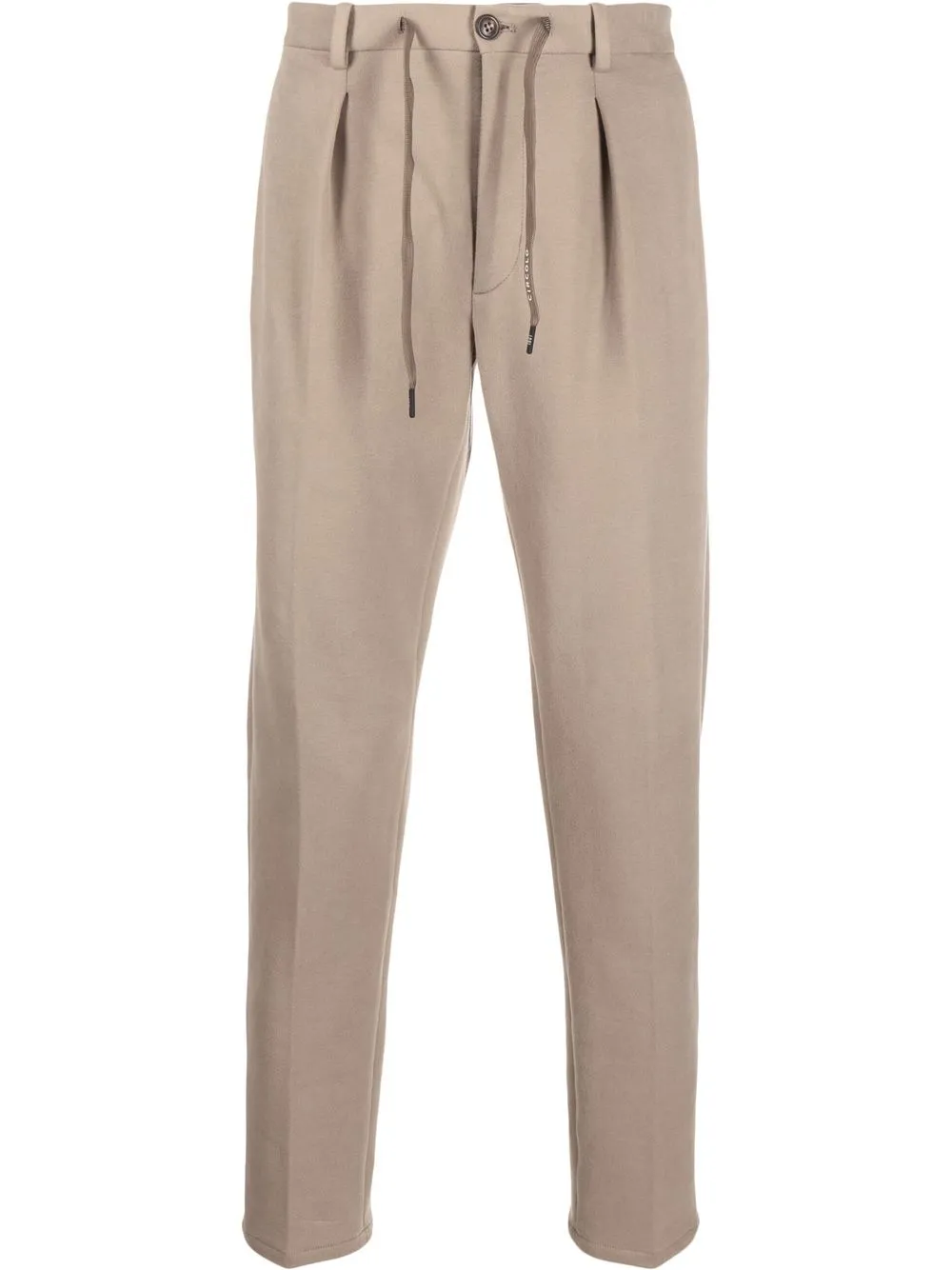 

Circolo 1901 tapered drawstring trousers - Neutrals