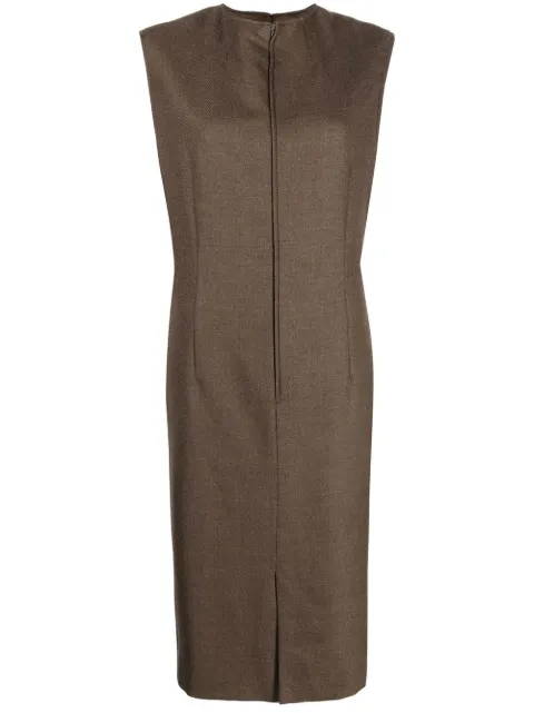 Maison Martin Margiela Pre-Owned 1990s zip-up sleeveless shift dress