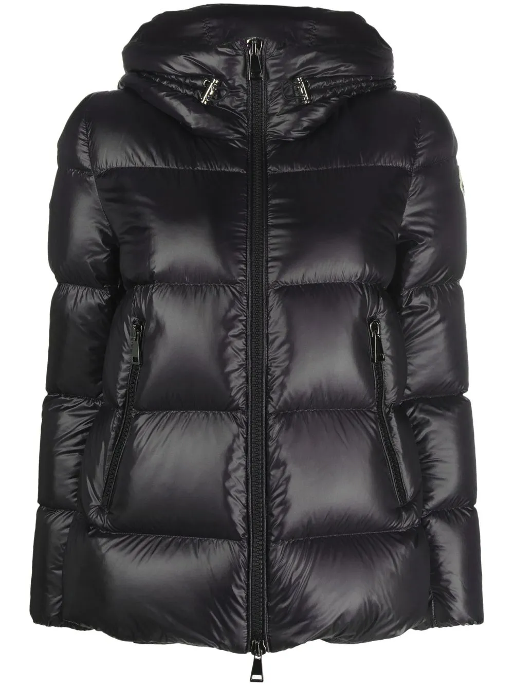 

Moncler chamarra corta Chambon - Negro