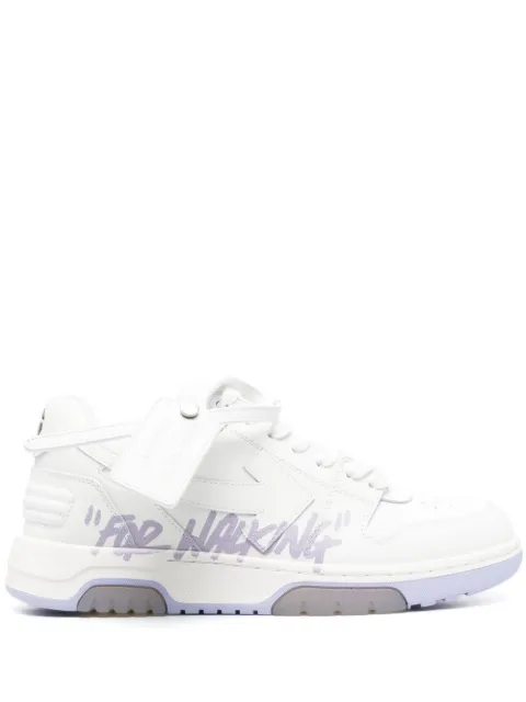 Off-White slogan-print low-top sneakers