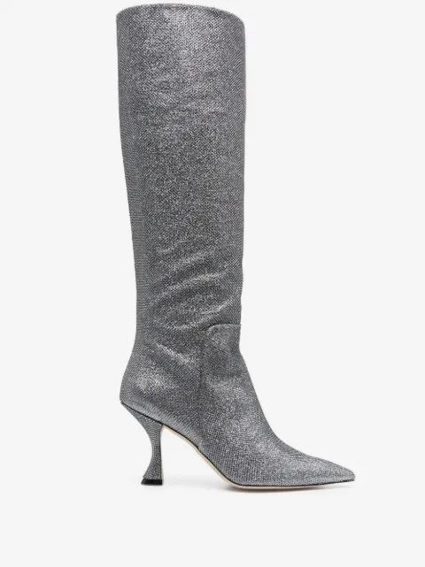 Stuart Weitzman botas con apliques de cristales