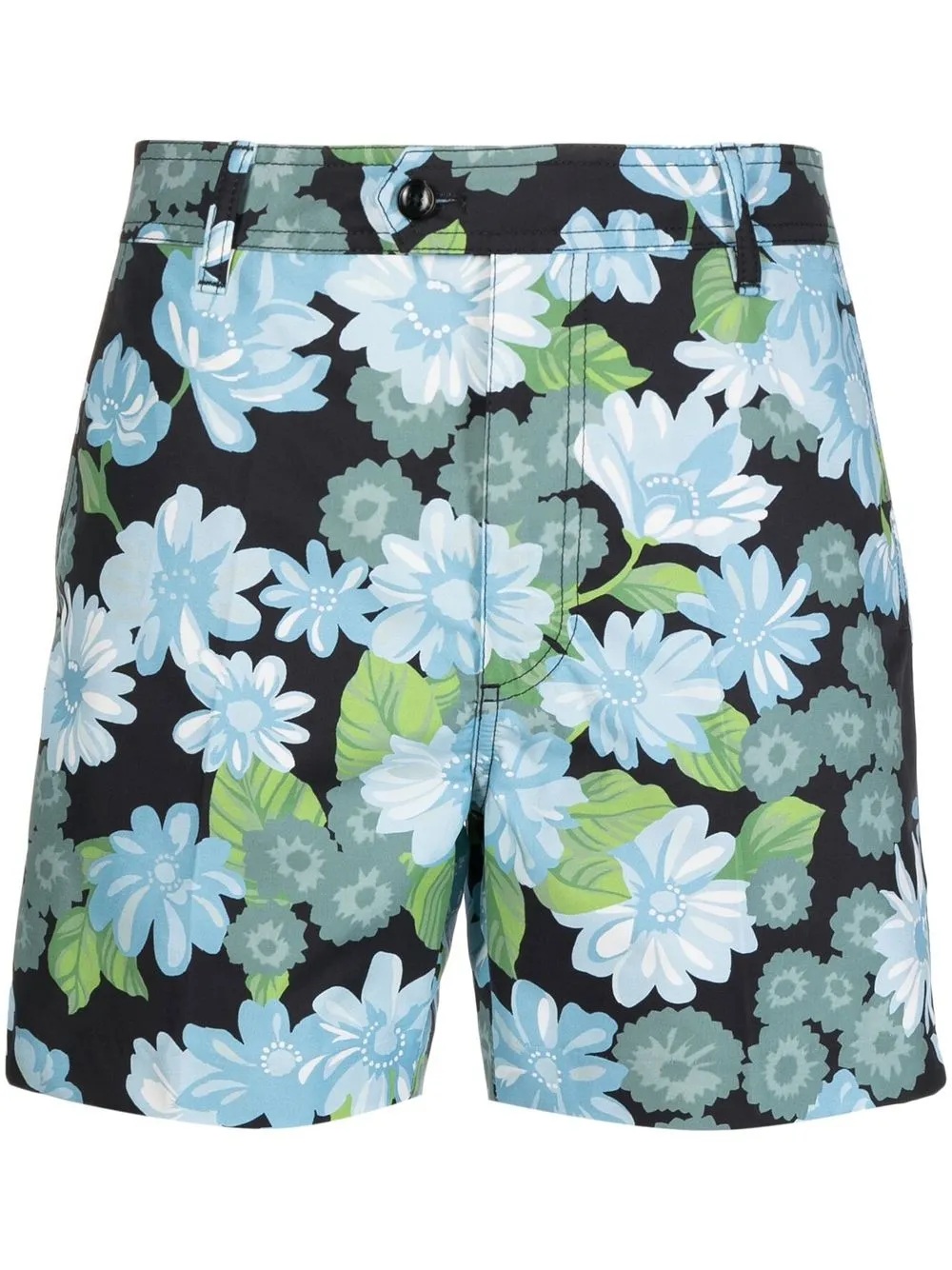 

TOM FORD shorts con estampado floral - Negro