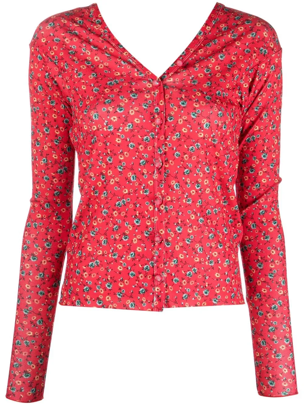 

Bimba y Lola top con estampado floral - Rojo