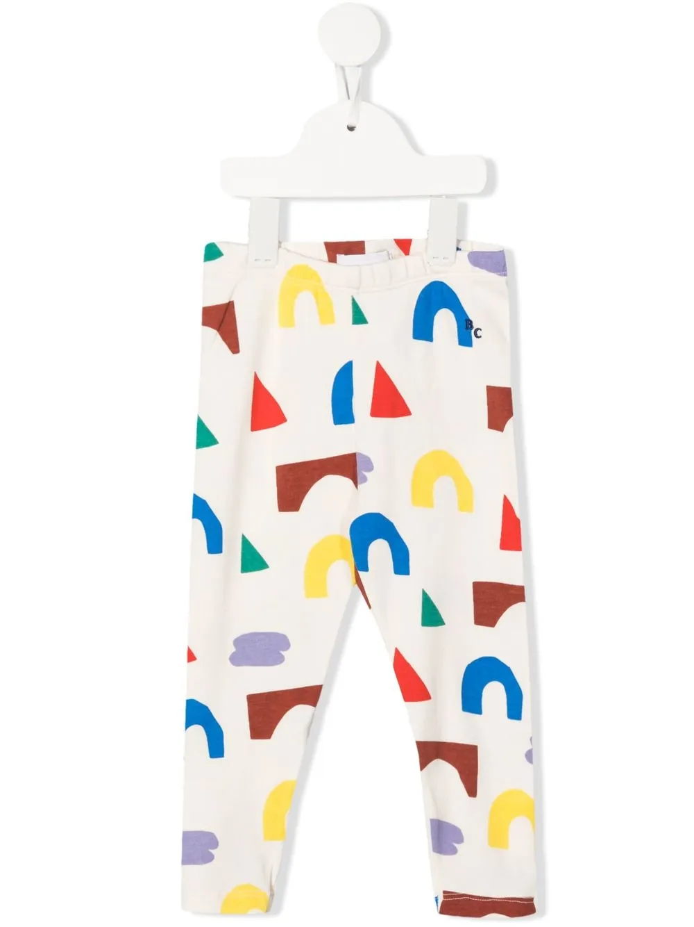 

Bobo Choses Playful-print mid-rise leggings - Neutrals