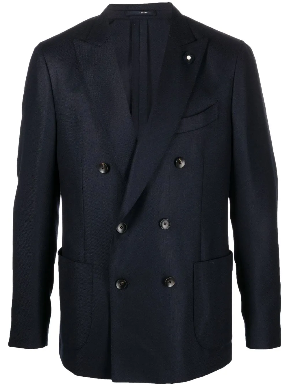 

Lardini blazer de vestir con doble botonadura - Azul