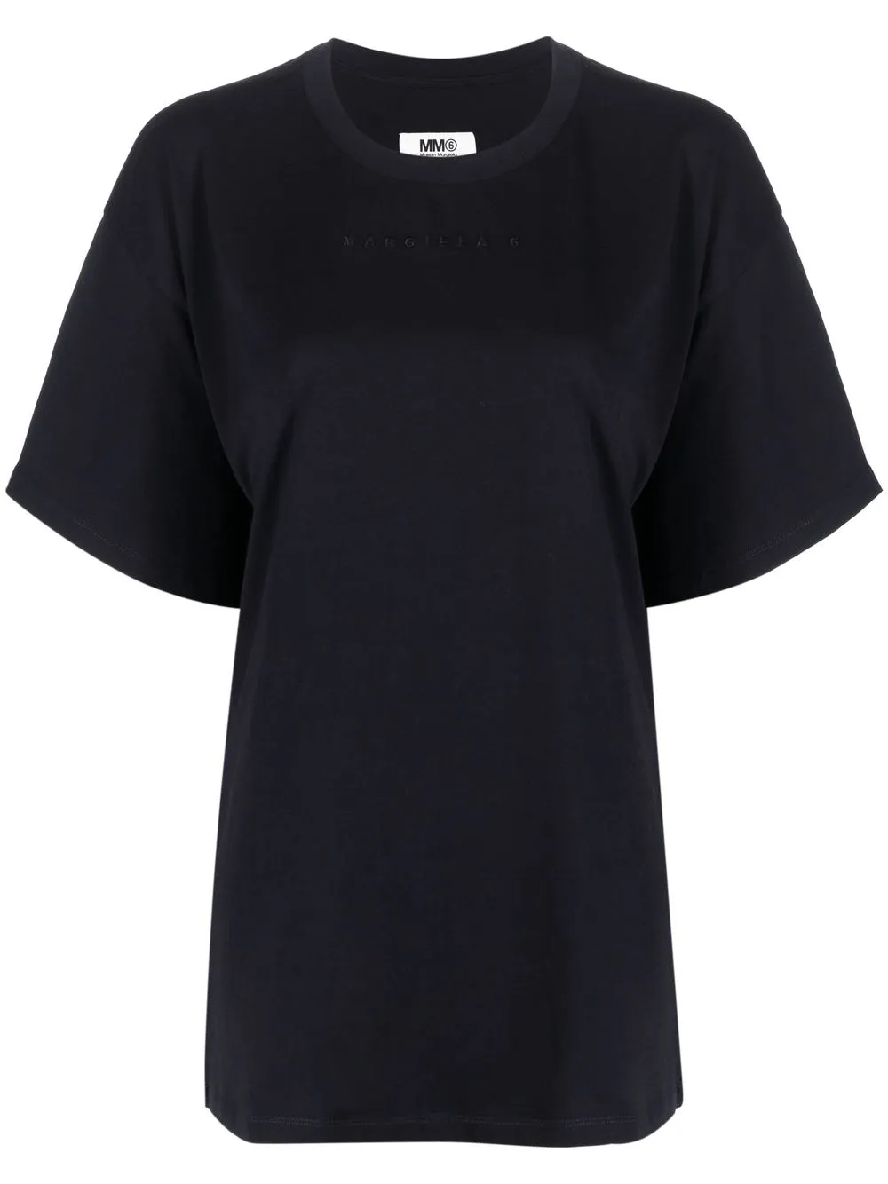 

MM6 Maison Margiela short-sleeved cotton T-shirt - Blue