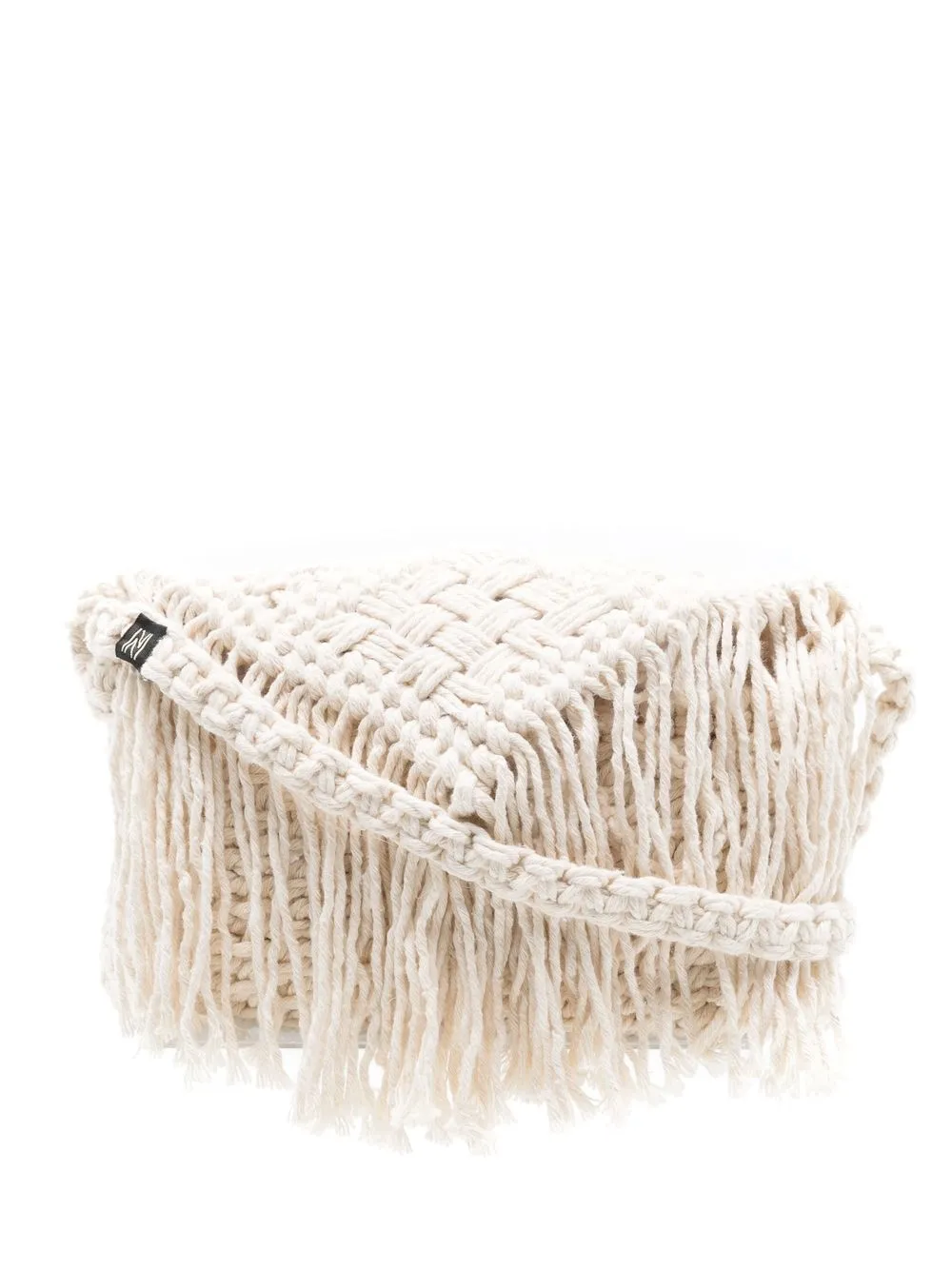 

Nannacay Fiorella knitted shoulder bag - Neutrals